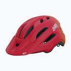 Fahrradhelm Kinder Giro Fixture II matte red fade