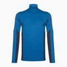 Herren-Thermoaktivshirt Smartwool Merino Sport 1/4 Zip laguna blue/deep navy
