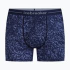 Thermo-Boxershorts für Herren Icebreaker Merino 150 Anatomica Moss Bloom midnight navy/aop