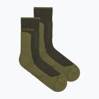 Herrensocken Icebreaker Merino Hike+ Medium Crew dark loden/sphagnum