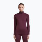 Damen-Funktionssweatshirt Icebreaker 200 Oasis LS Half Zip dark berry