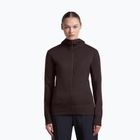 Damenpullover Icebreaker Merino 260 Quantum IV LS Zip Hoodie bittersweet