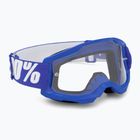 Fahrradbrille für Kinder 100% Strata 2 Junior blau/klar
