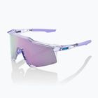 100% Speedcraft Sonnenbrille poliert transluzent lavendel/hiper lavendel Spiegel