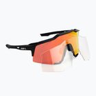 Radsportbrille 100% Speedcratf Soft tact schwarz/hyper rot Multilayer Spiegel 60007-00008