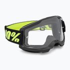 100% Strata 2 Sonnenfinsternis/klare Fahrradbrille
