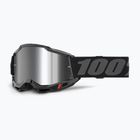 Fahrradbrille 100% Loss 2 black/silver mirror