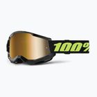 100% Strata 2 solar eclipse/mirror true gold Fahrradbrille