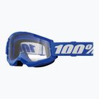 Kinder Fahrradbrille 100% Loss 2 Junior blue/clear