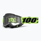 Fahrradbrille 100% Accuri 2 OTG neon yellow/clear