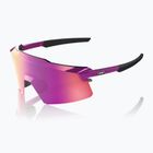 Sonnenbrille 100% Aerocraft gloss purple chrome/purple mirror