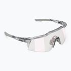 100% Speedcraft SL poliert transluzent grau/rosa gold mirr photochr Sonnenbrille