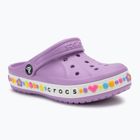 Kinder Crocs Bayaband Charm Band Clogs orchidee