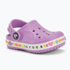 Crocs Bayaband Charm Band Clog Kleinkind Orchidee Flip Flops