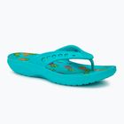 Crocs Baya II Graphic Flip Damen digital aqua/multi Flip Flops