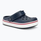 Kinder Crocs Crocband Clean Of Court Clog navy/pepper Pantoletten