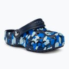 Crocs Baya Graphic Clog für Kinder navy