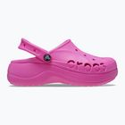 Crocs Baya Platform Clog Flip Flops elektrisch rosa