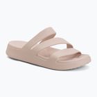 Damen-Pantoletten Crocs Getaway Strappy quartz