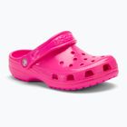 Crocs Classic Neon Highlighter Clog rosa Crush Kinder Flip-Flops