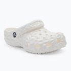 Crocs Classic Geometric Clog Kinder Flip-Flops weiß
