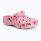 Badelatschen Crocs Classic Valentines Day Clog flamingo
