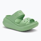 Crocs Classic Crush Sandale Damen hellgrün Flip-Flops