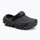 Crocs Echo Clog Kinder Flip-Flops schwarz