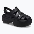 Sandalen Damen Crocs Stomp Fisherman Sandal black