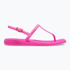 Damen Sandalen Crocs Miami Thong Flip rosa crush