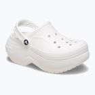 Damenbadelatschen Crocs Bella white