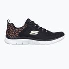 Schuhe Damen SKECHERS Flex Appeal 4.0 Wild Ballad black/leoPaard