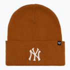 Wintermütze 47 Brand MLB New York Yankees Haymaker burnt orange