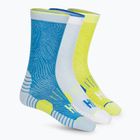 HOKA Crew Run Socke 3 Paar diva blue/ice water/evening primrose Laufsocken