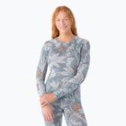 Damen-Thermoaktivshirt Smartwool Merino 250 Baselayer Crew Boxed winter sky floral