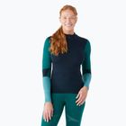 Damen-Thermoaktiv-Longsleeve Smartwool Intraknit Thermal Merino Baselayer Colorblock 1/4 Zip navy