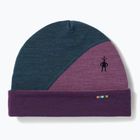 Smartwool Thermal Merino Colorblock Wintermütze twilight blue heather
