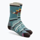 Damen Trekkingsocken Smartwool Hike Light Cushion Under The Stars Crew cascade grün