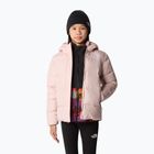 Kinder Daunenjacke The North Face North Down Fleece Parka rosa Moos
