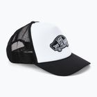 Herren Vans Classic Patch Curved Bill Trucker Kappe schwarz/weiß