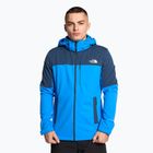 Herren Softshell-Jacke The North Face Diablo Softshell Abnehmbare Kapuze optisch blau/schattig blau