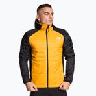 Herren Daunenjacke The North Face Quest Synthetik Gipfel gold/schwarz