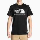 The North Face Berkeley Kalifornien schwarzes Herren-T-Shirt