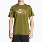 Herren The North Face Rust 2 Wald-Olive T-shirt