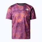 Laufshirt Herren The North Face Sunriser vivid flame trailglyph