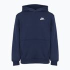 Nike Sportswear Club Fleece Mitternachtsblau/Weiß Kinder Sweatshirt
