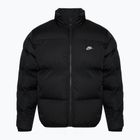 Herren Nike Sportswer Club Puffer isolierte Jacke schwarz/weiss