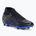 Kinder Fußballschuhe Nike JR Mercurial Superfly 9 Club FG/MG schwarz/chrom/hyper real