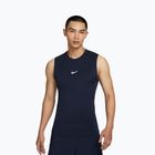 Herren-T-Shirt Nike Pro Dri-Fit Tight Sleeveless Fitness obsidian/white
