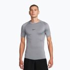 Herren Trainingsshirt Nike Pro Dri-Fit Tight Fitness smoke grey/black
